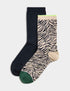 Marks & Spencer "2pk Sumptuously Soft Crew Socks"